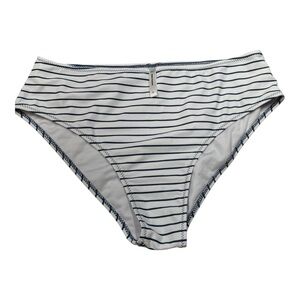 5/$20 NWOT Beachsissi Striped Women's Swim Bottom Size M
